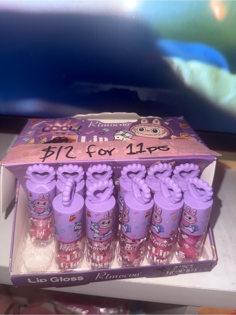 Lilac Lip Gloss Duo — 11pc Set